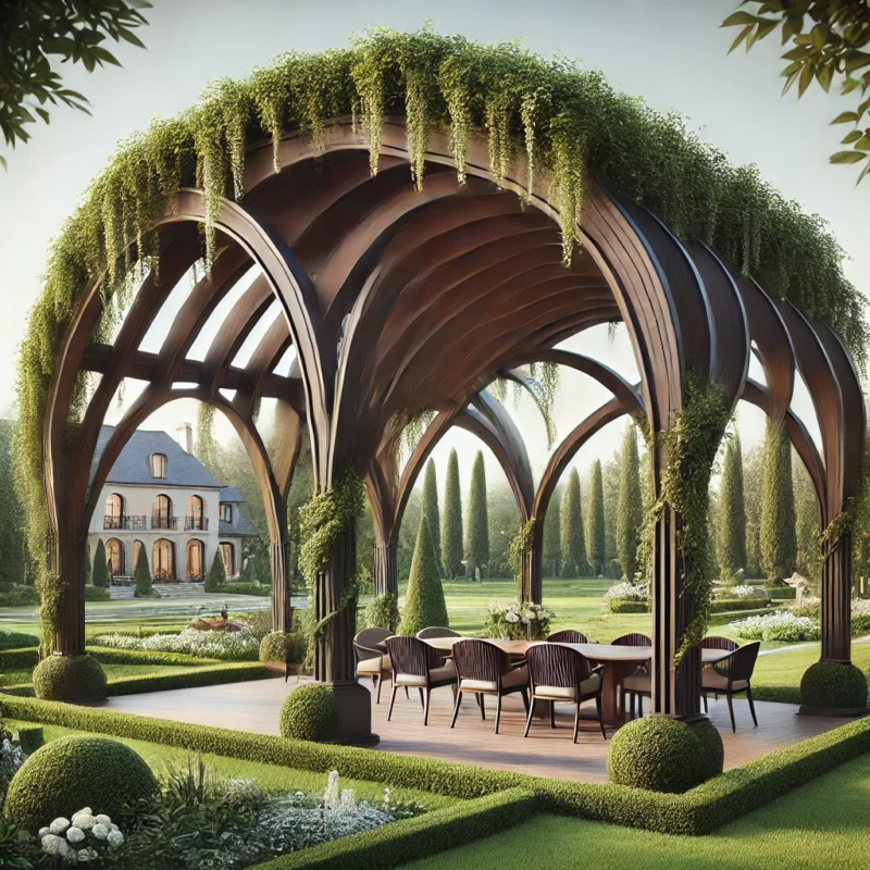 Arched Pergola