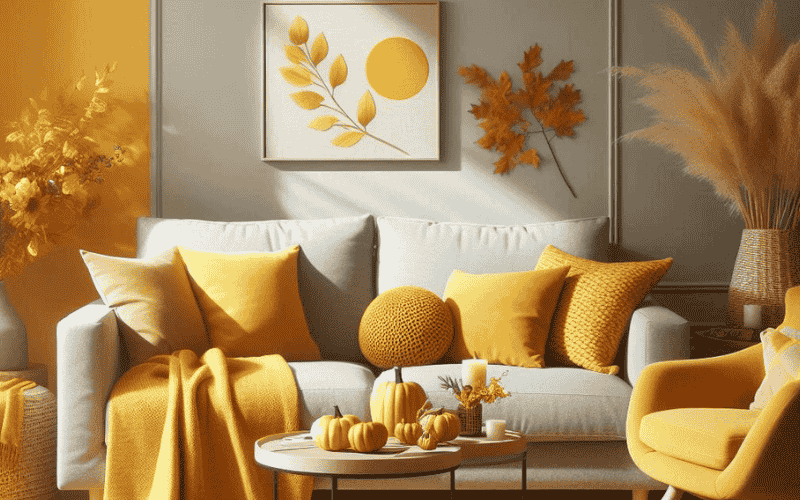 Brighten Your Autumn Home with Mustard Yellow Accents