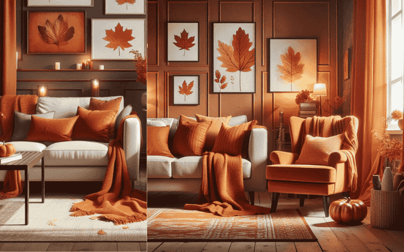 Burnt Orange The Perfect Pop of Color for Fall Décor