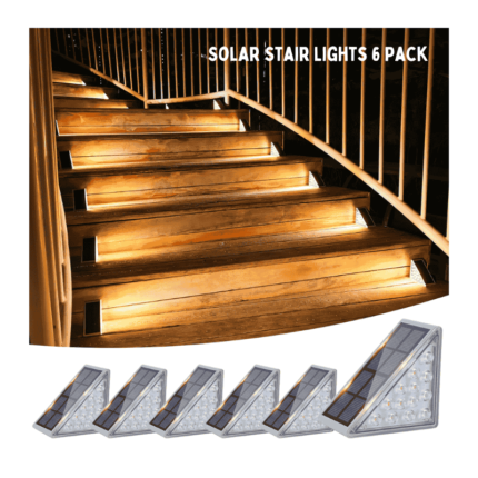 Solar Stair Lights 6 Pack