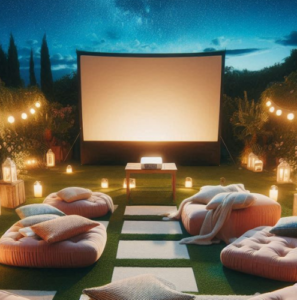 From Projector to Popcorn: Transform Your Garden into a Romantic Movie Oasis