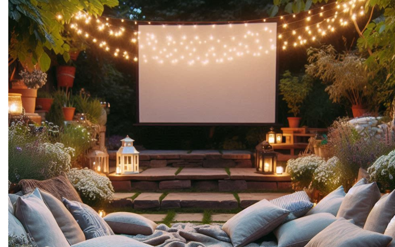 Romantic Garden Movie Night How to Create the Perfect Outdoor Cinema for Two