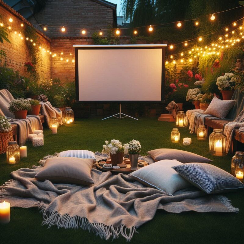 A Night to Remember Cozy Garden Movie Ideas for Couples