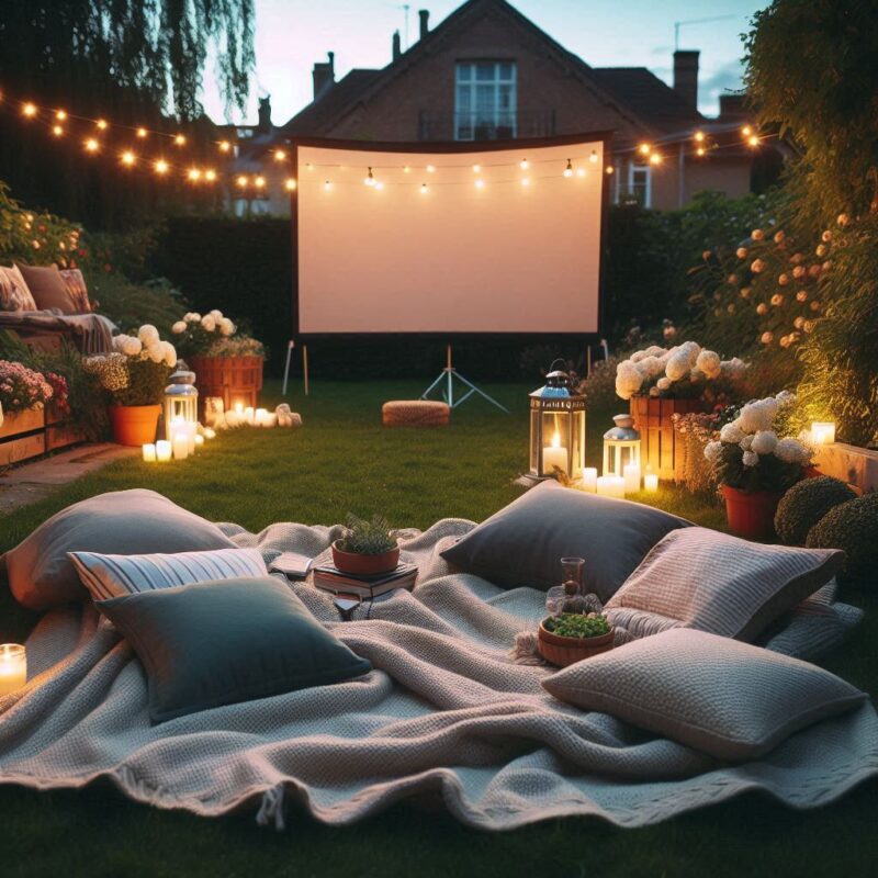 A Night to Remember Cozy Garden Movie Ideas for Couples