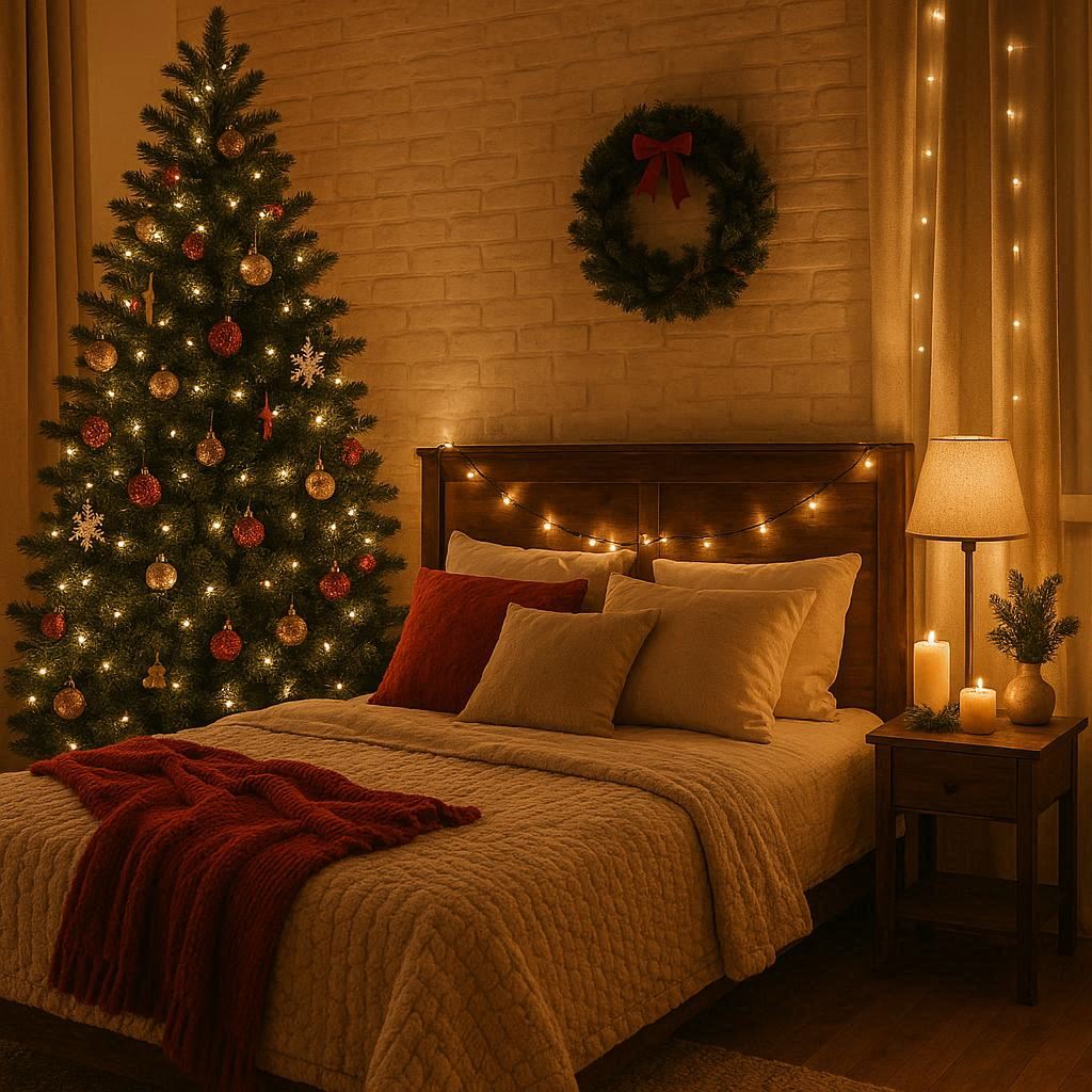 Cosy Christmas Bedroom Decor Ideas to Inspire You