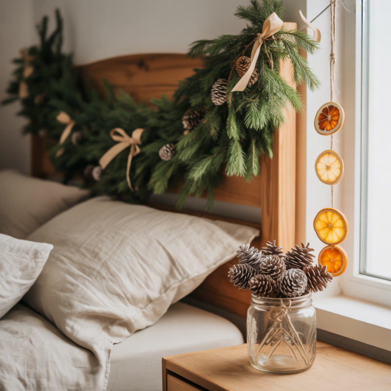 Natural Greenery and Foraged Decor