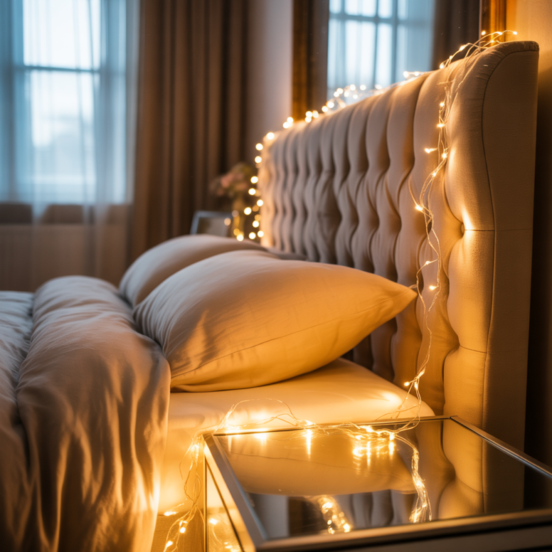 Twinkling Fairy Lights & Soft Ambient Glow