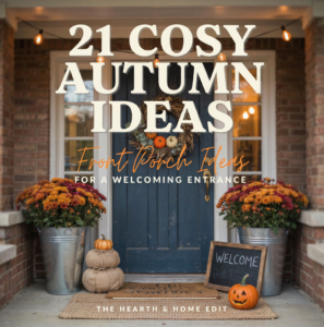 21 Cosy Autumn Front Porch Ideas for a Welcoming Entrance