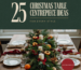 25 Christmas Table Centrepiece Ideas for Every Style